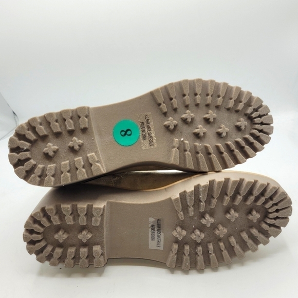 DOLCE VITA RIELLE LUG HIKER SUEDE BOOTS IN TAUPE SIZE 8. - Picture 13 of 16